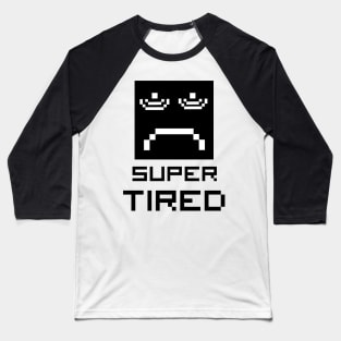 pixel face is super tired Baseball T-Shirt